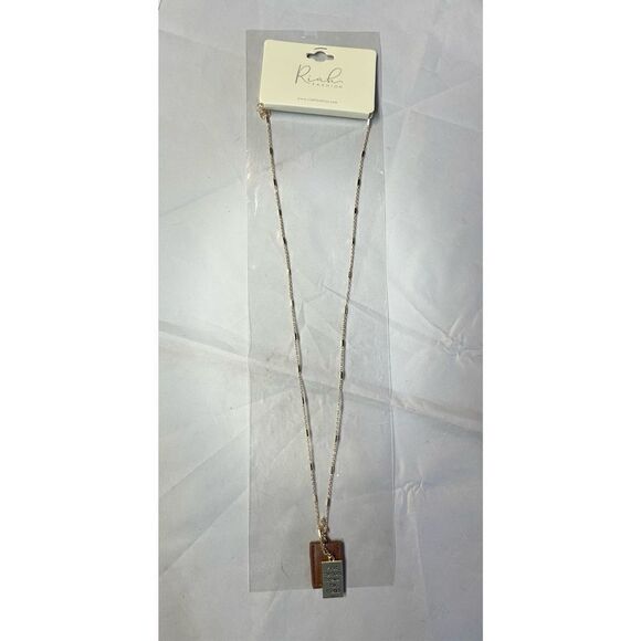 Mother’s Day Riah Fashion Engraved “First My Mom Forever My Friend” Necklace - Picture 10 of 10